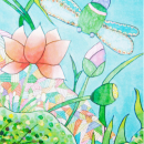 黃書賢 蜻蜓賞花